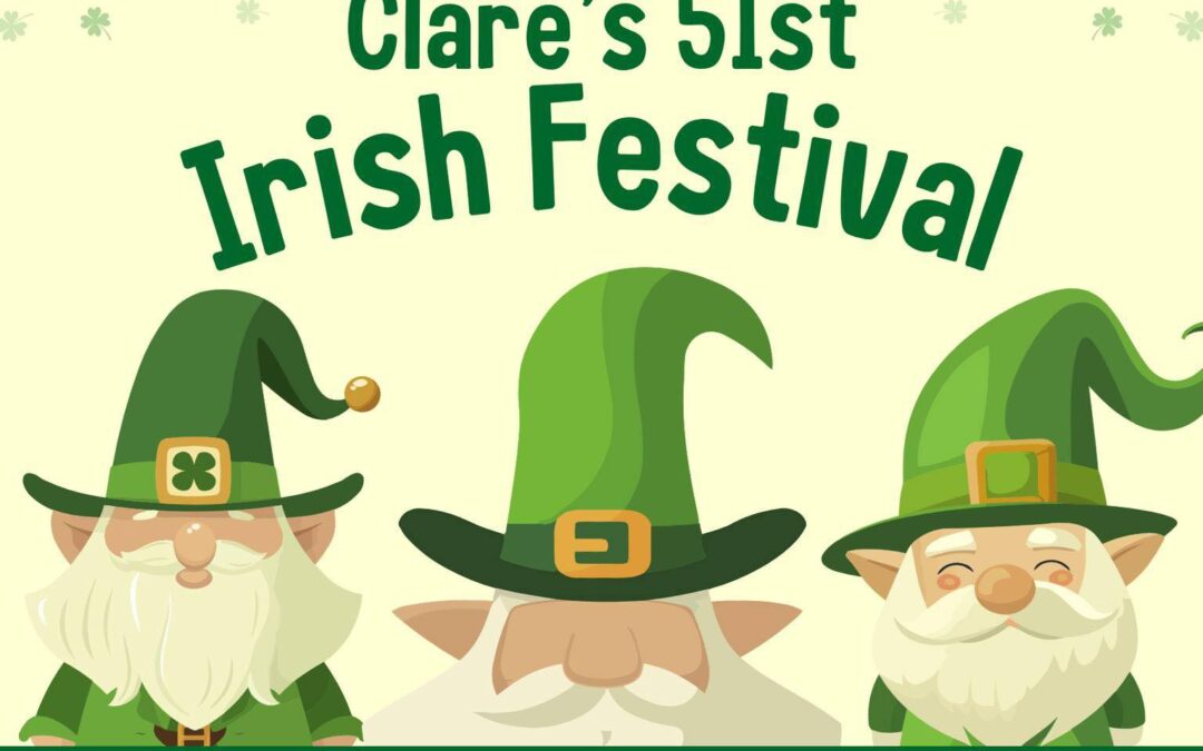 Join Handelssted at the 51st Annual Clare Irish Festival, Irish Craft and Vendor Market
